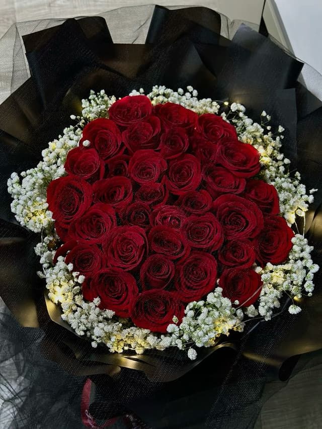 Buket Mawar Merah
